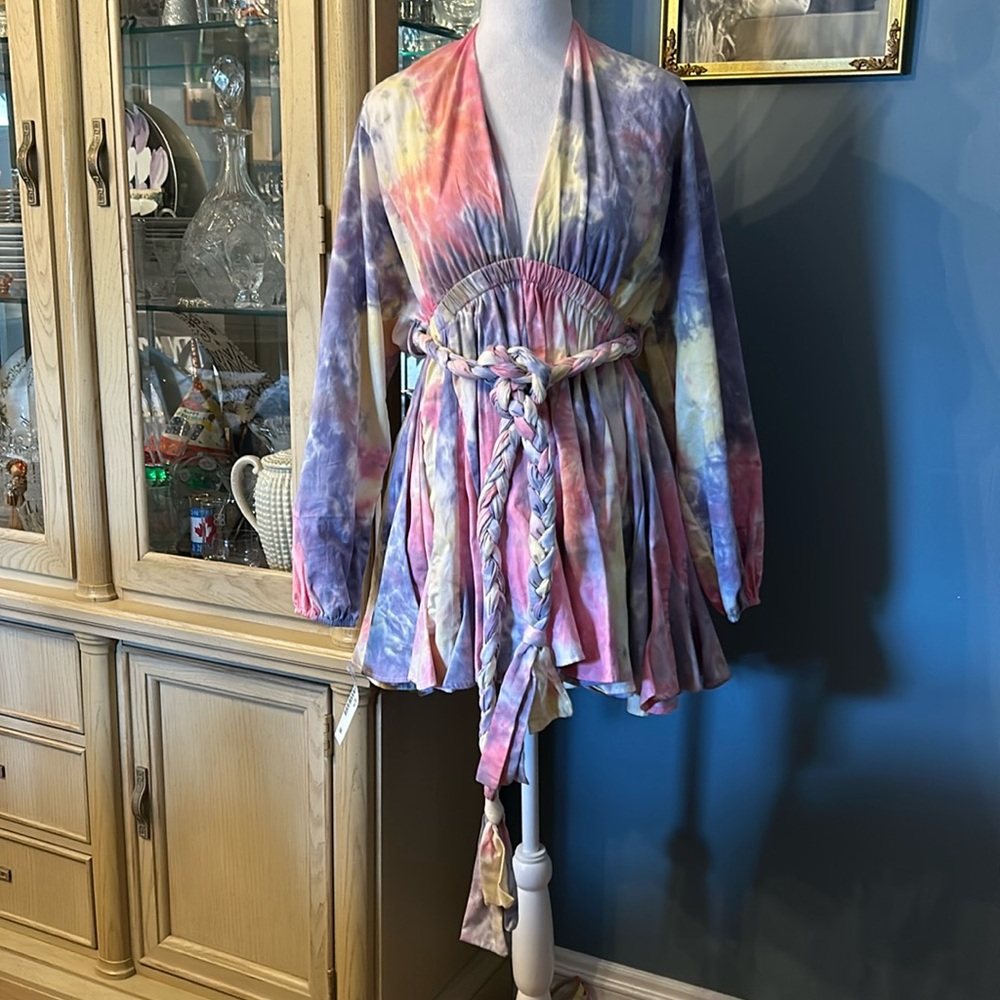 L’Aristate Tye Dye Dress